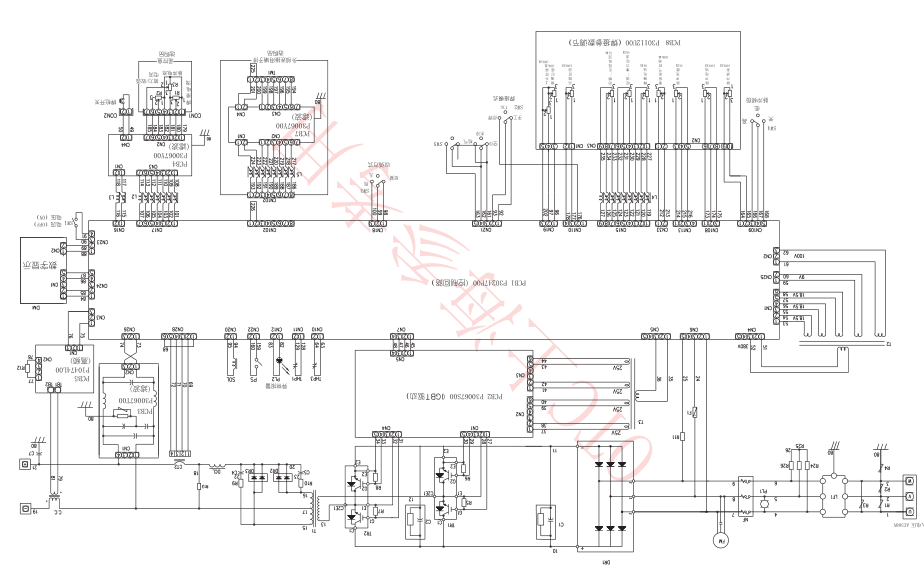 OTC焊機(jī)VRTP400III（S-3）的電氣圖